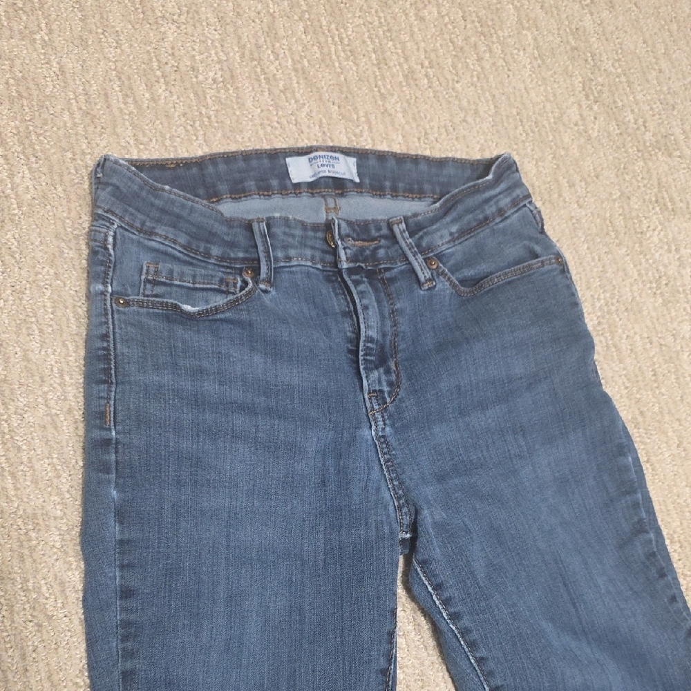 Denizen from Levi's Blue Wide Leg Jeans - Picture 4 of 6